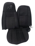 Cloth fabric surface to allow greater comfort after long hrs. of driving