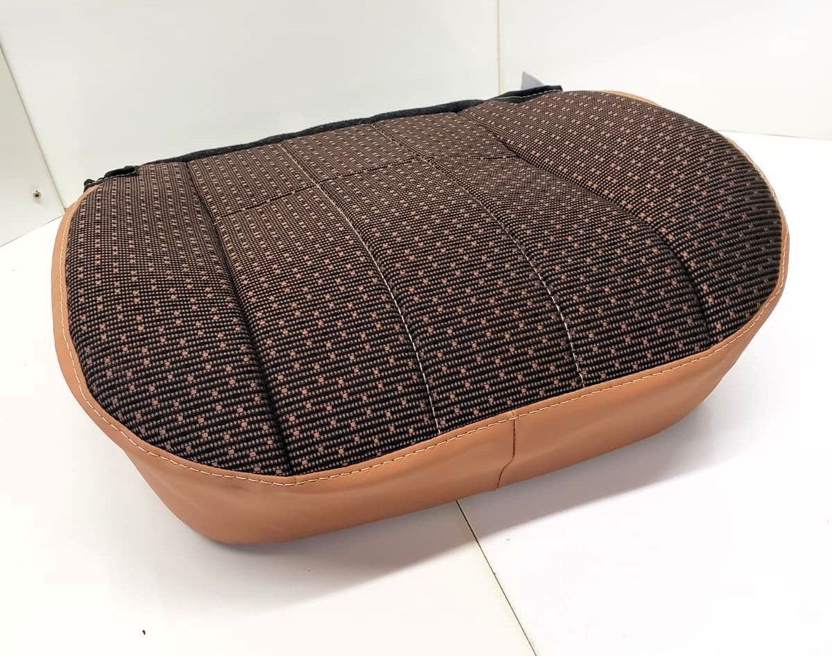 Cloth fabric surface to allow greater comfort after long hrs. of driving