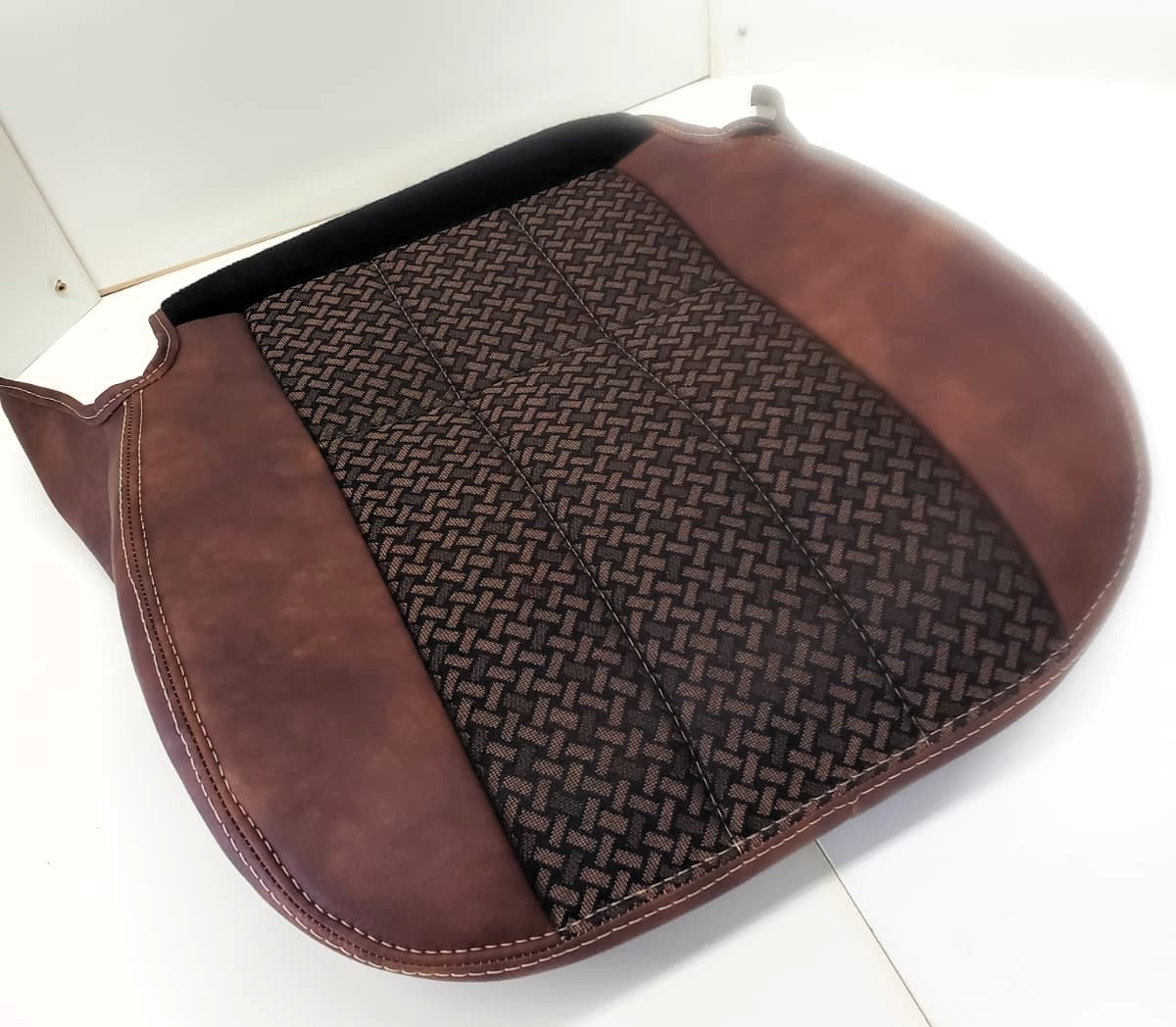 Cloth fabric surface to allow greater comfort after long hrs. of driving