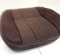 Bostrom T-series tobacco faux leather with camel lattice fabric  Seat Cover