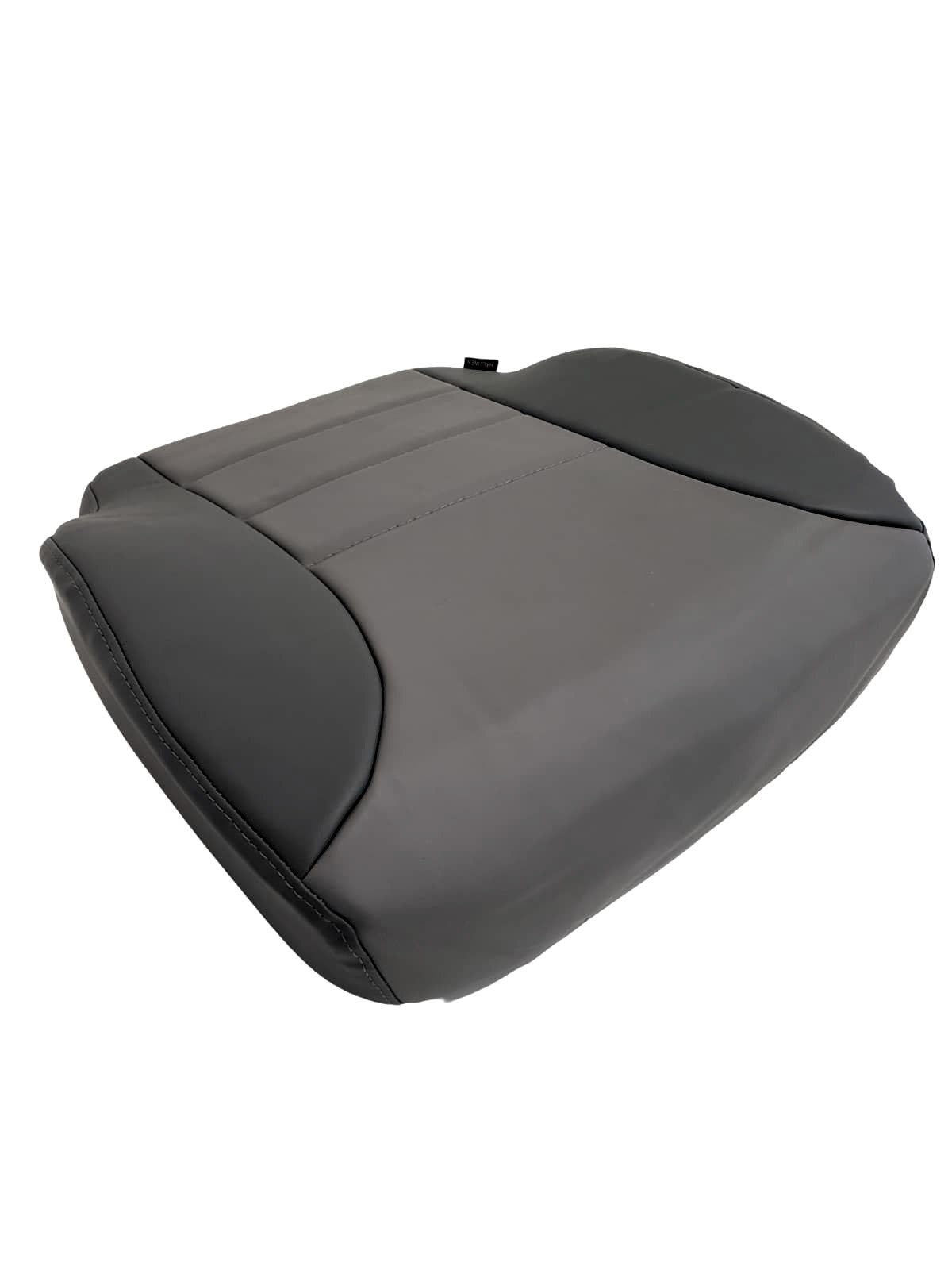 National Peterbilt two-tone gray faux leather  Seat Cover