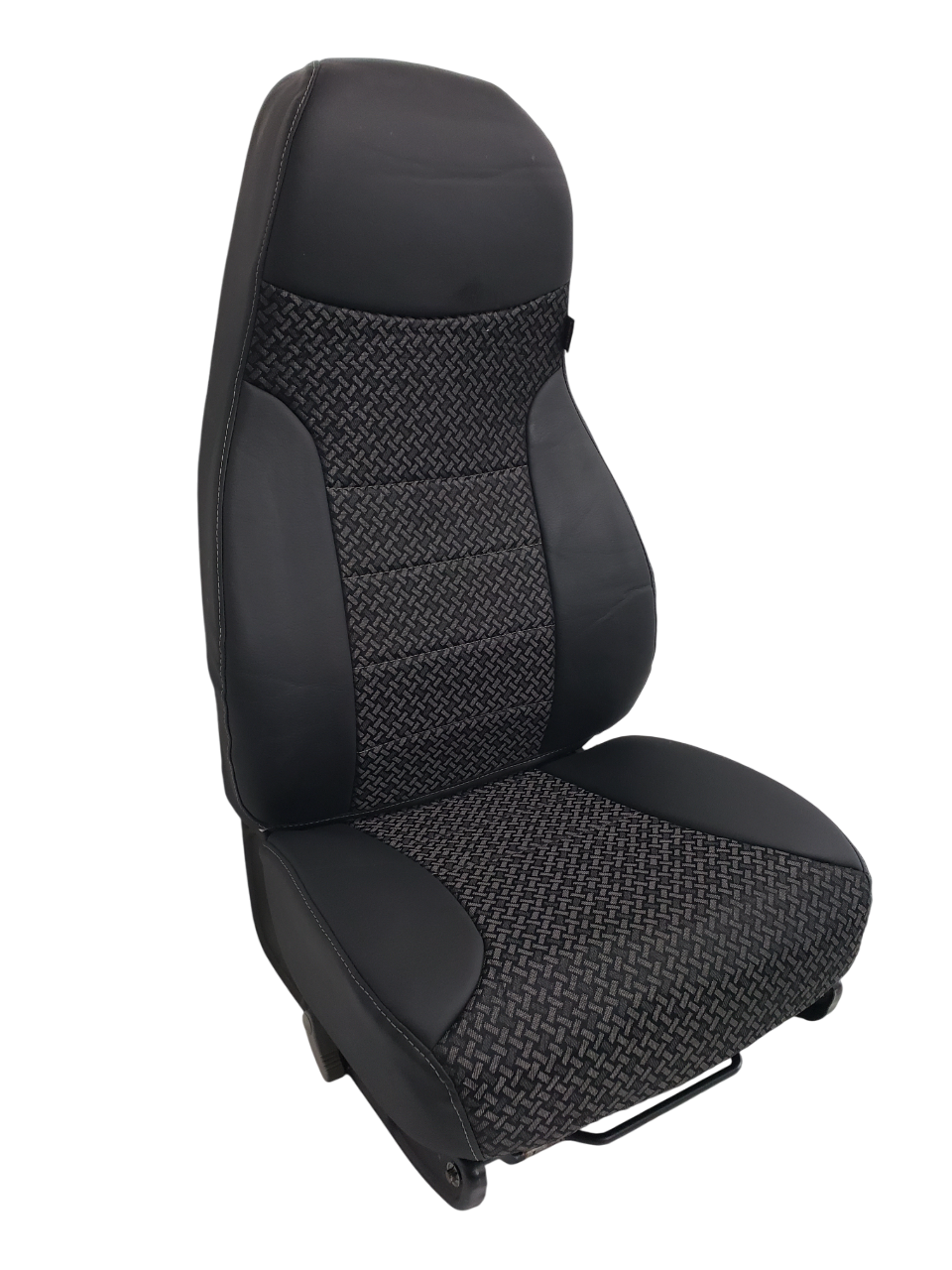 Petrbilt Black Vinyl-Kris Kros Fabric Center