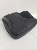 Legacy Silver black Faux Leather Cushion and  Seat Cover with foam cushion